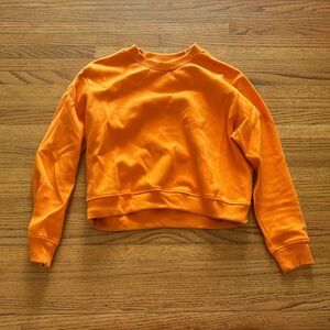 Nicky Kay Orange Crewneck